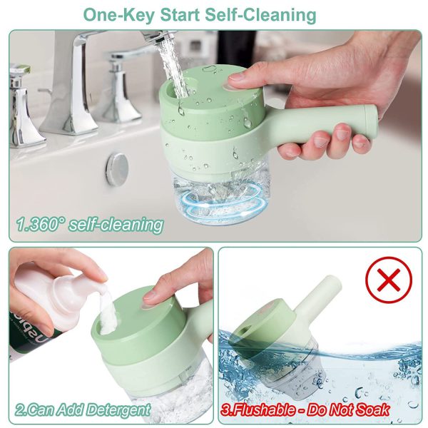 5-in-1 Mini Wireless Handheld Electric Vegetable & Garlic Chopper