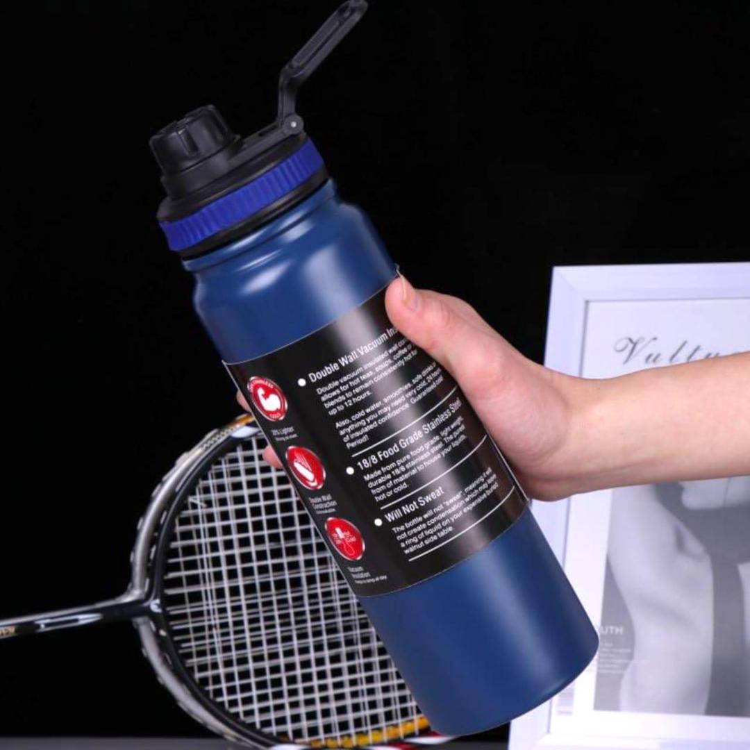 Insulated Vaccume Water Bottle - Keep Drinks Hot & Cod