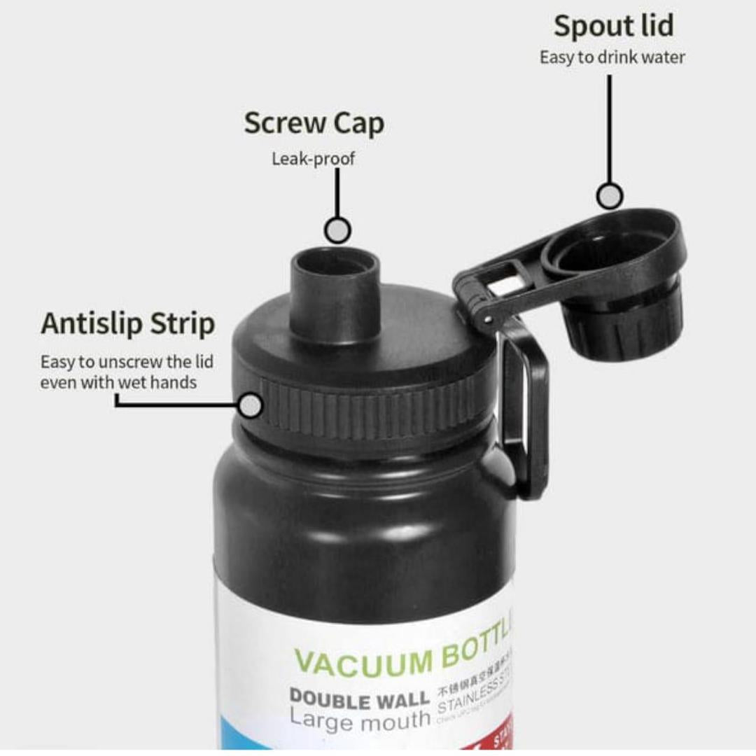Insulated Vaccume Water Bottle - Keep Drinks Hot & Cod