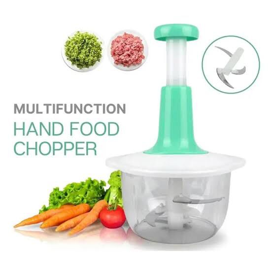 Versatile Hand-Push Chopper: The Ultimate Vegetable, Meat Grinder, and Grater!